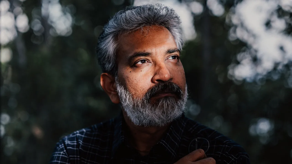 SS Rajamouli in a Shadow Photo