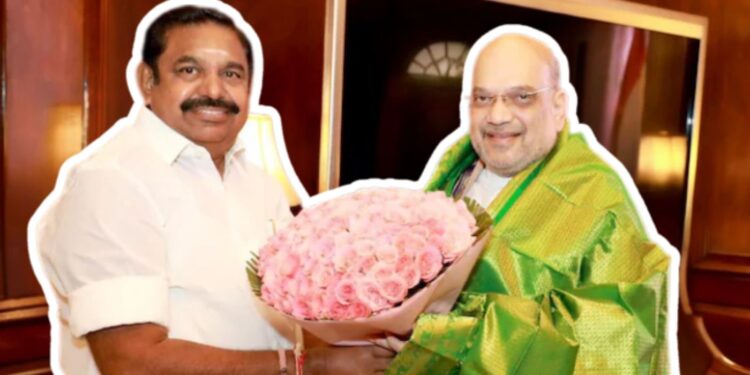 AIADMK leader, Amit Shah meet, Patch-up with BJP ahead of 2026