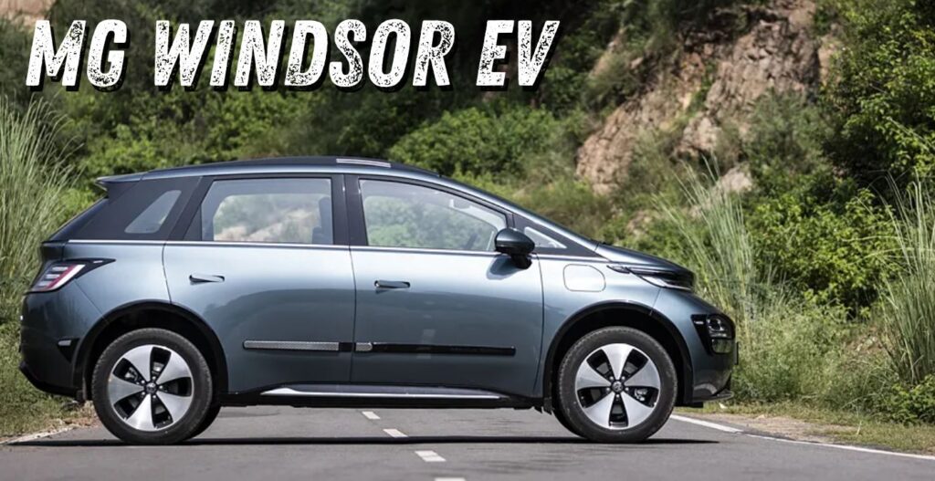 MG Windsor EV Side Profile