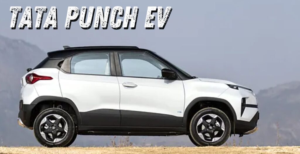 Tata Punch EV Side Profile