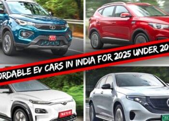 10 Affordable EV Cars in India for 2025 Under 20 Lakhs